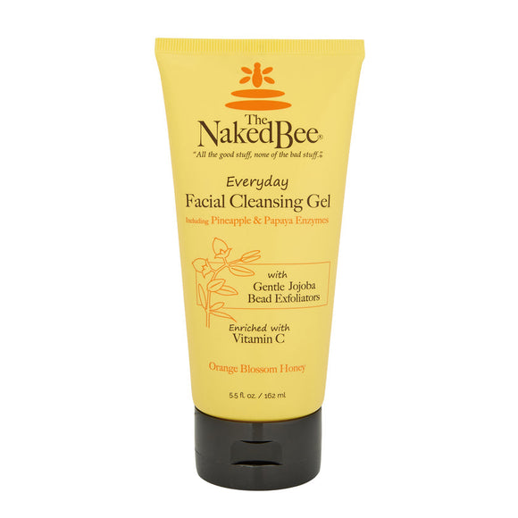 The Naked Bee Orange Blossom Honey Everyday Facial Cleansing Gel (5.5 oz)