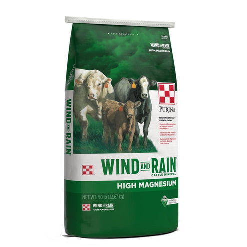 Purina® Wind & Rain® Storm® Hi-Mag 4 Complete Cattle Mineral (50 lb)