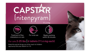 CAPSTAR® (nitenpyram) Oral Flea Treatment for Cats