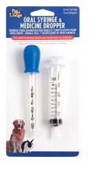Pet Lodge Oral Syringe and Medicine Dropper