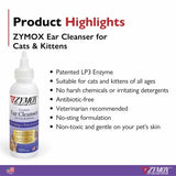 ZYMOX® Enzymatic Ear Cleanser for Cats and Kittens (4 oz)