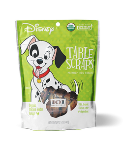 Phelps Disney Table Scraps Premium Dog Treats: Organic Chicken Tender Recipe