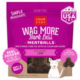 Cloud Star Wag More Bark Less Meatballs: Lamb Dog Treats (14-oz)