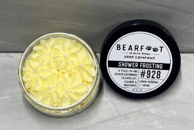 Bearfoot In Blue Ridge	Shower Frosting Lemon Verbena & Thyme (7 OZ)