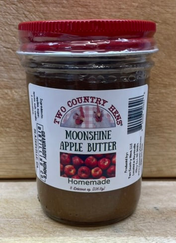 Two Country Hens Moonshine Apple Butter
