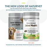 NaturVet Senior Advanced Joint Health Dog Soft Chews (120 Soft Chews)