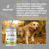 NaturVet Senior Advanced Joint Health Dog Soft Chews (120 Soft Chews)