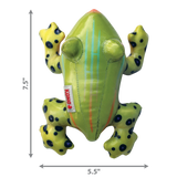 KONG Shieldz Tropics Frog Dog Toy (Medium)
