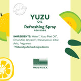 TropiClean Yuzu Oil Refreshing Spray for Dogs (8 oz)